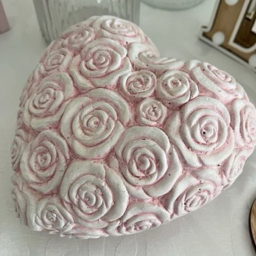 Tutte le decorazioni: Deko Herz rosa Flower L - Blumendesign – Nuovo e nell'imballaggio originale da Wettingen venduto da Swala 1
