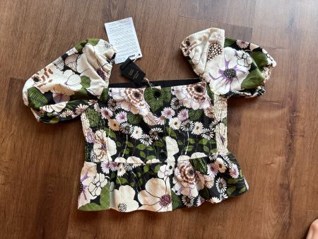 New USD 235 Maje floral print top - 3