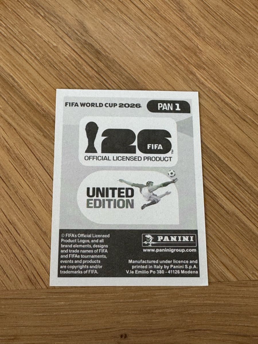 Panini Carte collezionabili: Panini 2026 PAN 1 – Nuovo (secondo la descrizione) da Grand-Lancy venduto da cyr_n5ky 1