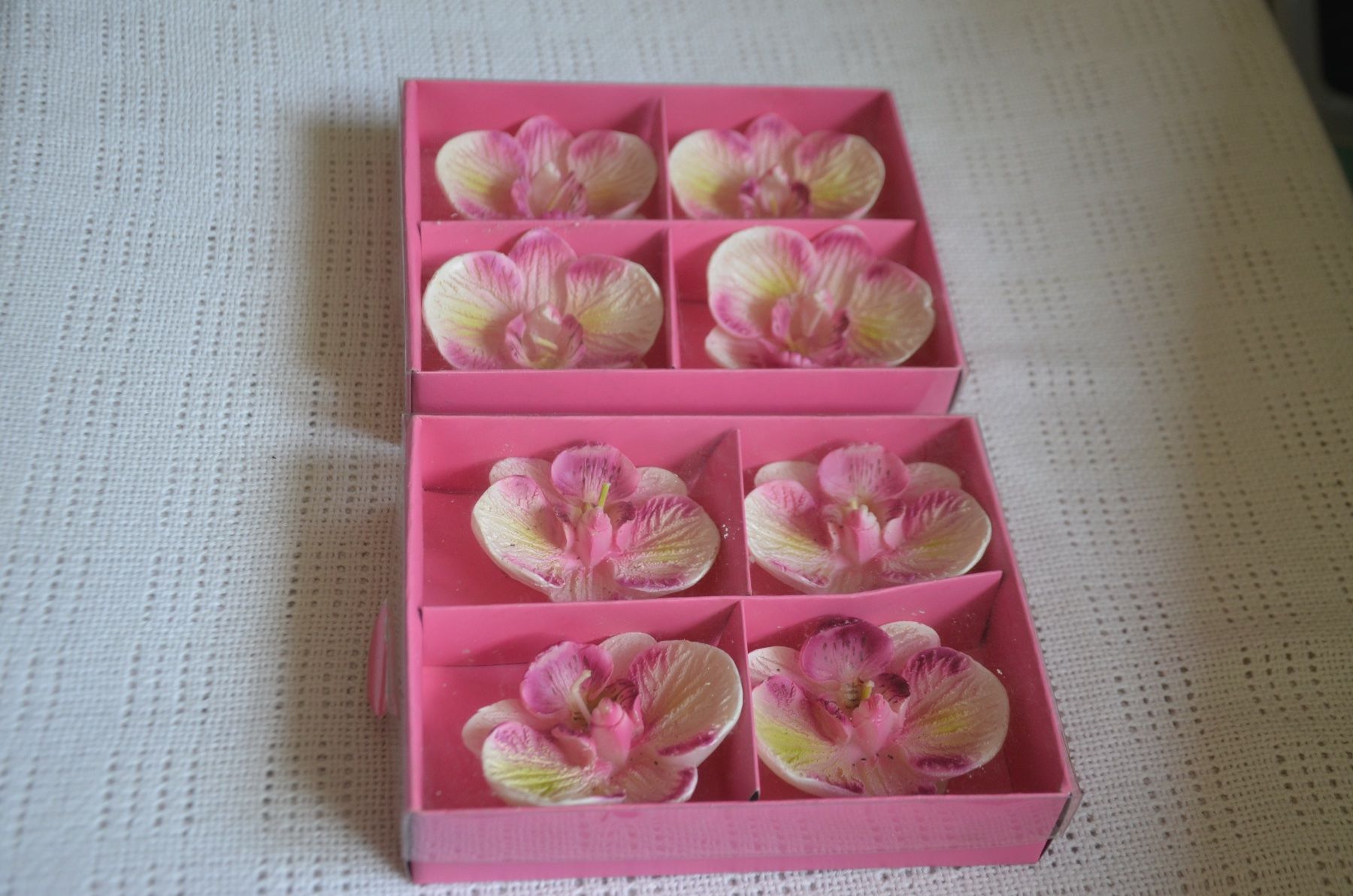 Tutte le decorazioni: DEKO KERZE ORCHIDEA NEU – Nuovo e nell'imballaggio originale da Chiasso venduto da Dolly015