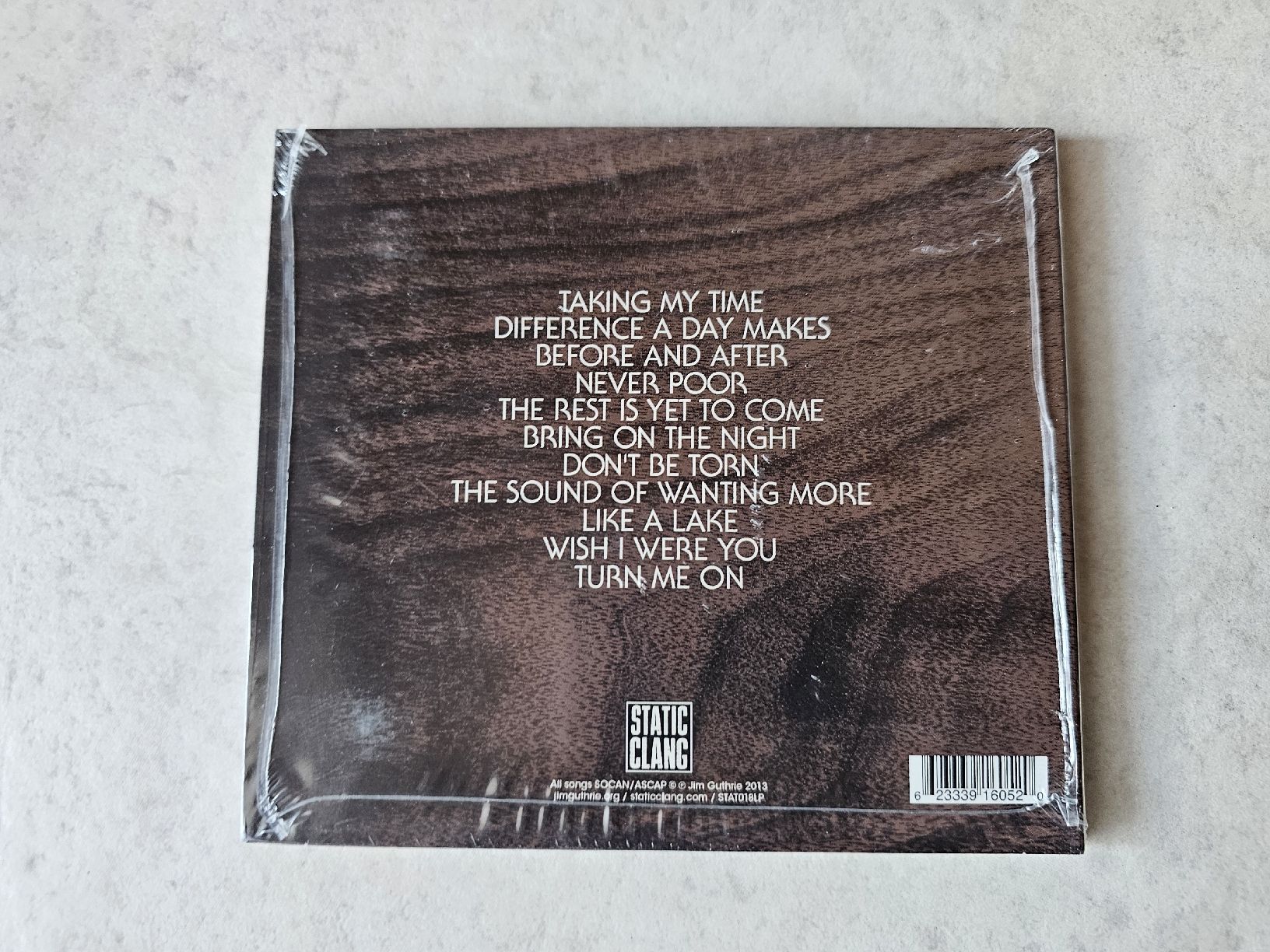 CD: Jim Guthrie  -  Takes Time  /  Fabrikneu – Nuovo e nell'imballaggio originale da Schneisingen venduto da backstore24 1