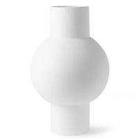 Weisse Blumenvase von HK Living, modern, skandinavisch