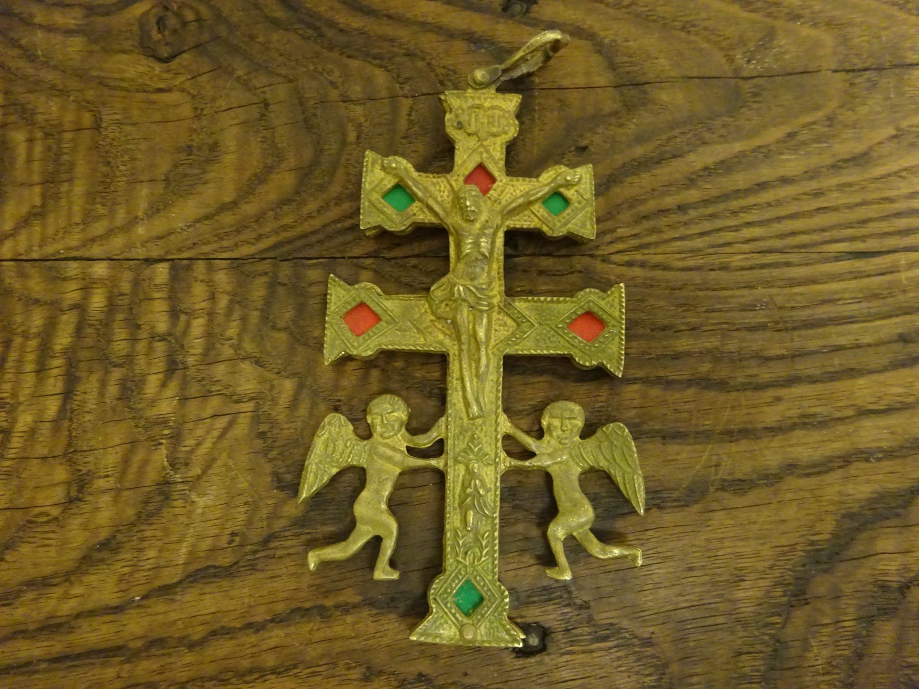 Ciondoli: Caravaca Reliquie Kreuz / Spanien – Usato da Esslingen venduto da eintagammeer 8