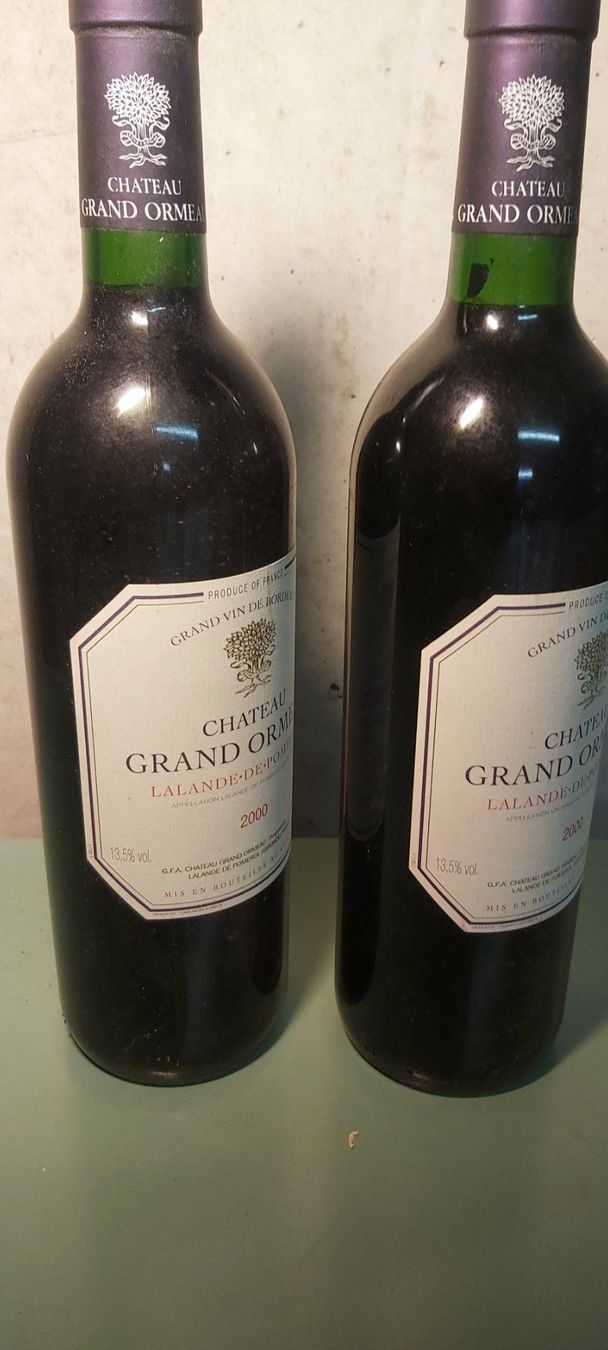 Vino: 2 Flaschen Château Grand Ormeau 2000 – Nuovo (secondo la descrizione) da Uffikon venduto da Betterwo 1