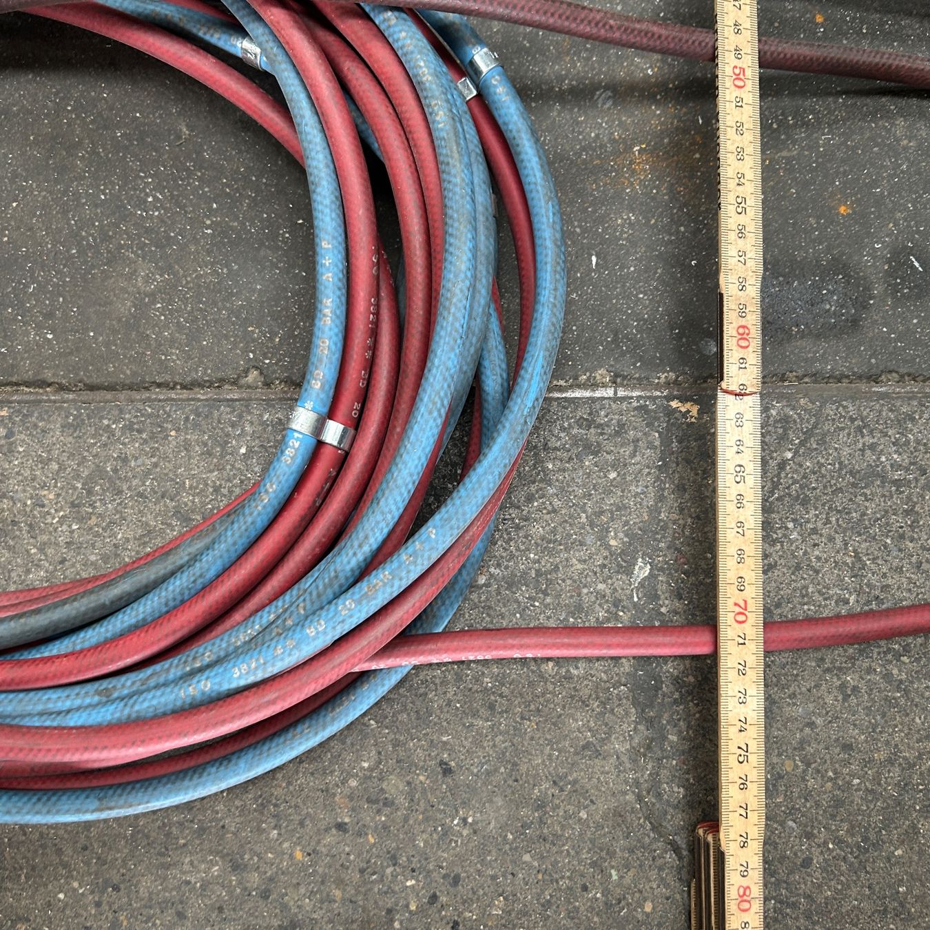 Linde Löten & Schweissen: 2x Autogen Schweiss Schlauch (3) – Gebraucht aus Untersiggenthal von sinamoll 1
