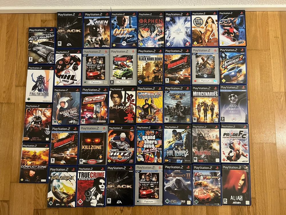 39 x Sony PS2 Spiele Kaufen auf Ricardo