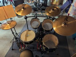 SCS Drums - Swiss Design Schlagzeug, komplett