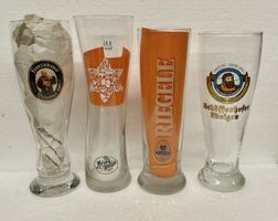 4 Weizenbier Gläser