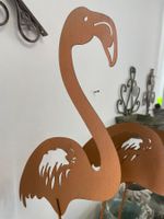 Gartenstecker/Rost/Flamingo/Neu/Gartendekoration