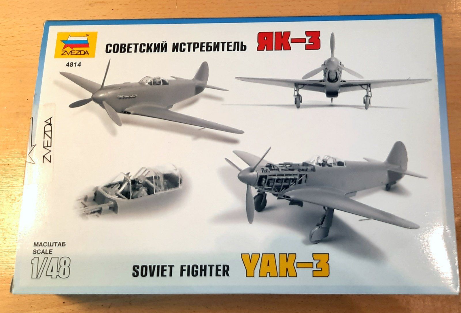 Modellbausätze & Standmodelle: Zvezda kit 1/48 Yak-3 – Gebraucht aus Châtel-St-Denis von manzanita71 1