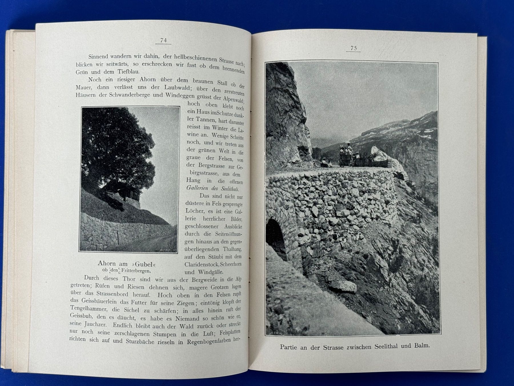 Libri: Becker - Über den Klausen. 1900 – Usato da Adliswil venduto da buch_und_kunst 2