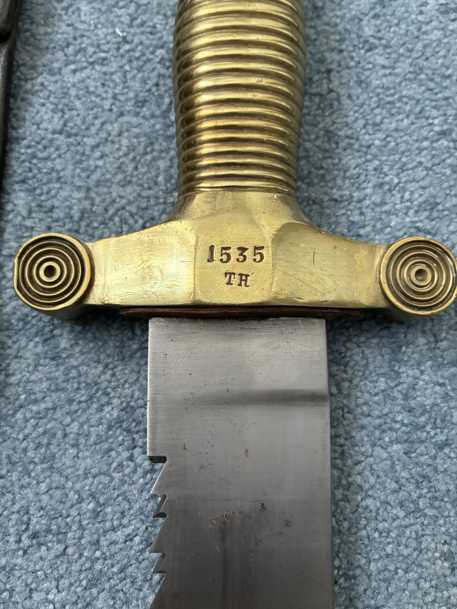 Armi bianche: Faschinenmesser TG 1842/52 – Usato da Gutenswil venduto da Antiques77 1