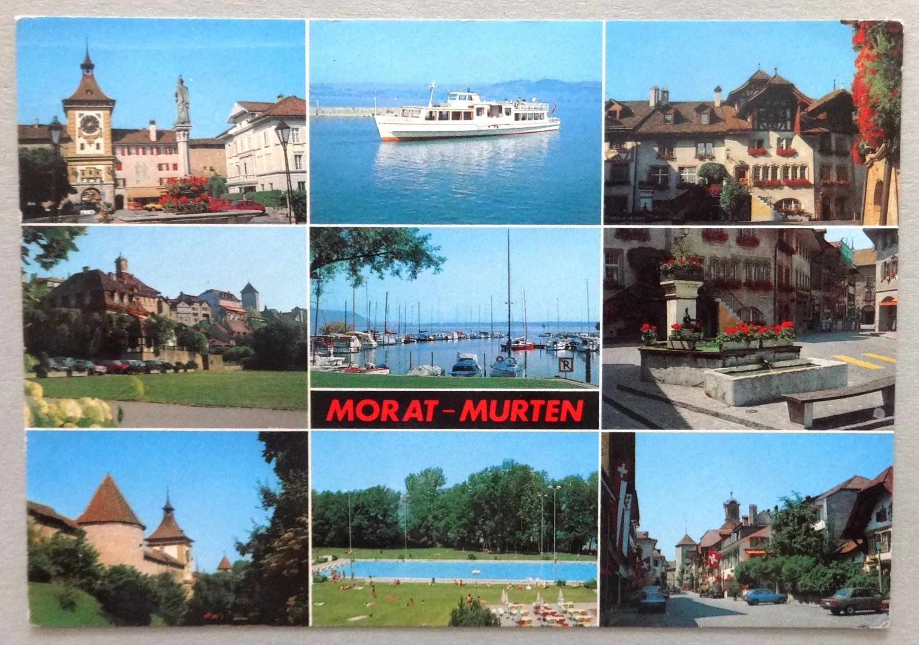 Ansichtskarten: Morat - Murten – Defekt aus Fétigny von Billy2miny