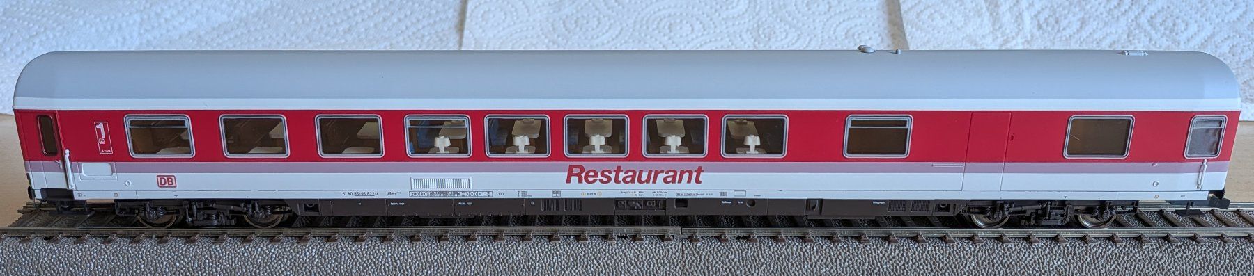 Roco Trains électriques: Roco 45255 Halbspeisewagen DB Armz 218 – D'occasion à Münsingen par Rufer34