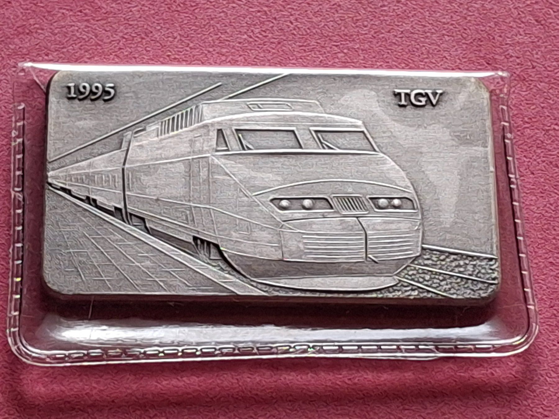Metalli preziosi: CH EISENBAHN - T G V - OVP – Usato da Boniswil venduto da dpd4coins