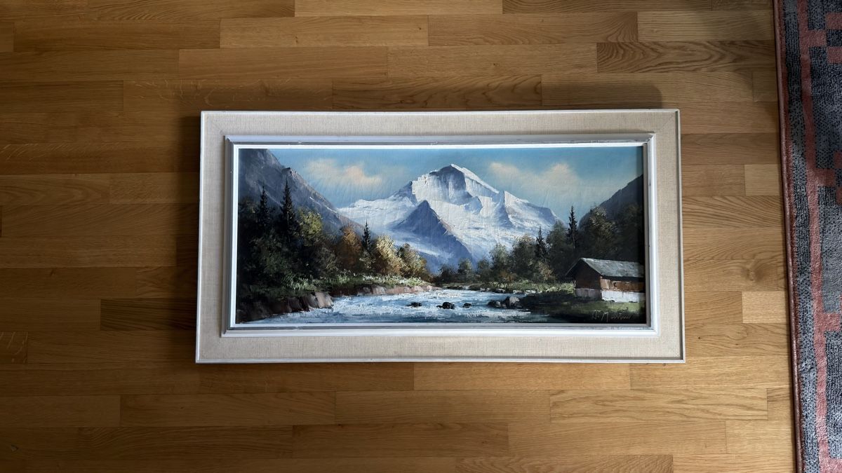 Dipinti: Gemälde Berglandschaft – Usato da Oetwil am See venduto da txsty