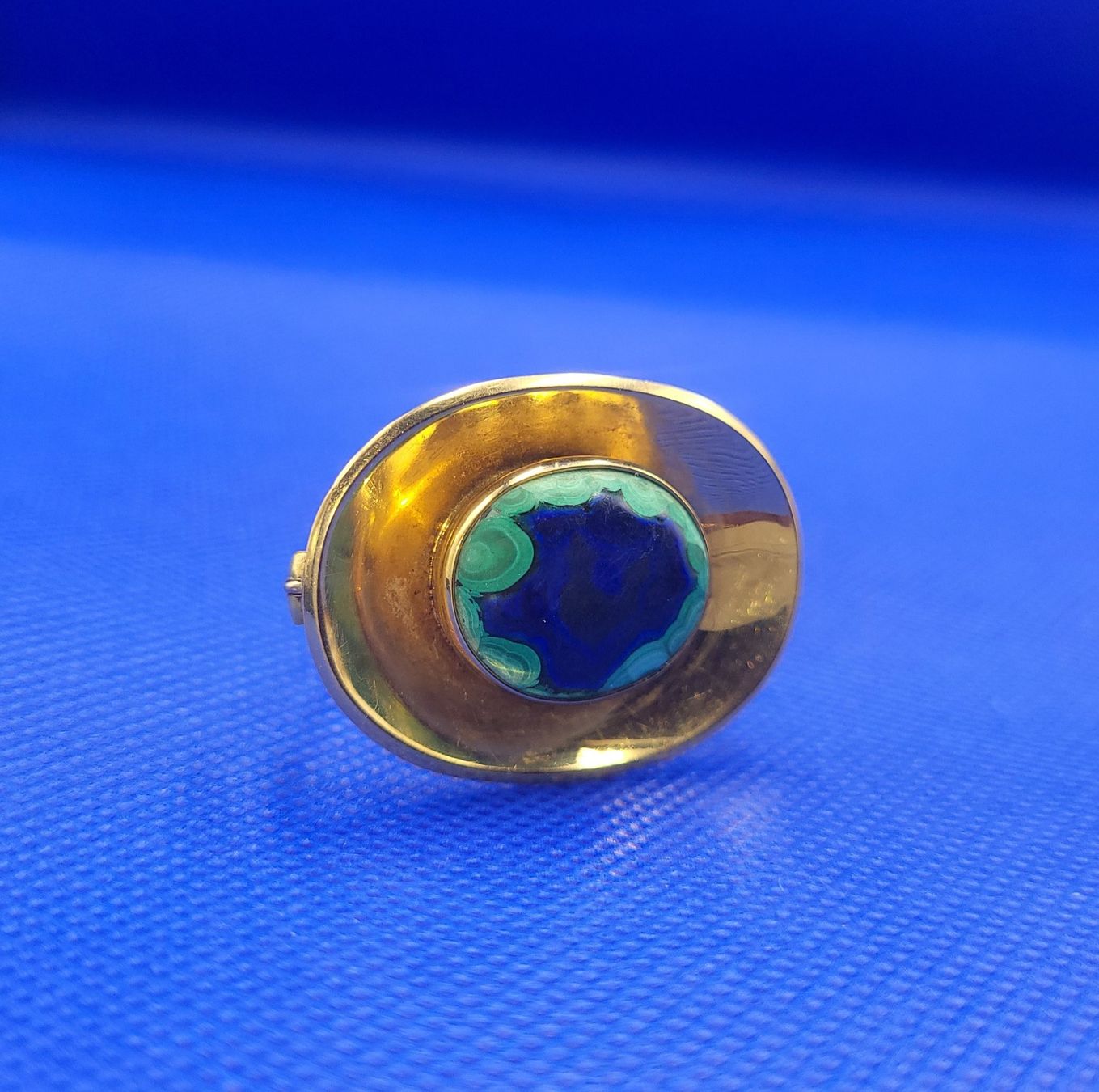 Spille & Fermagli: Massive 18 Karat 750 Gold Brosche Mit Stein – Usato da Wald ZH venduto da Aniade 6