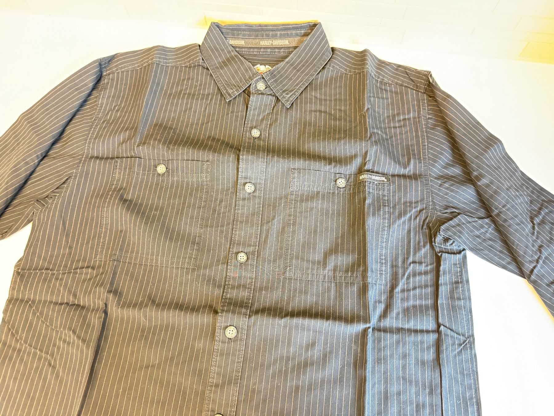 Harley-Davidson Camicie: Harley-Hemd, langarm – Usato da Steinhausen venduto da Erwa1