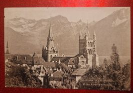 Lausanne, La Cathédrale -1914 Tax
