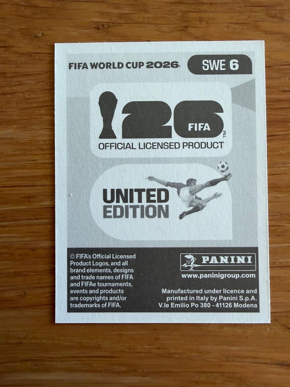 Panini Carte collezionabili: Panini SWE 6 Victor Nilsson Lindelöf – Nuovo (secondo la descrizione) da Zürich venduto da bel5 1
