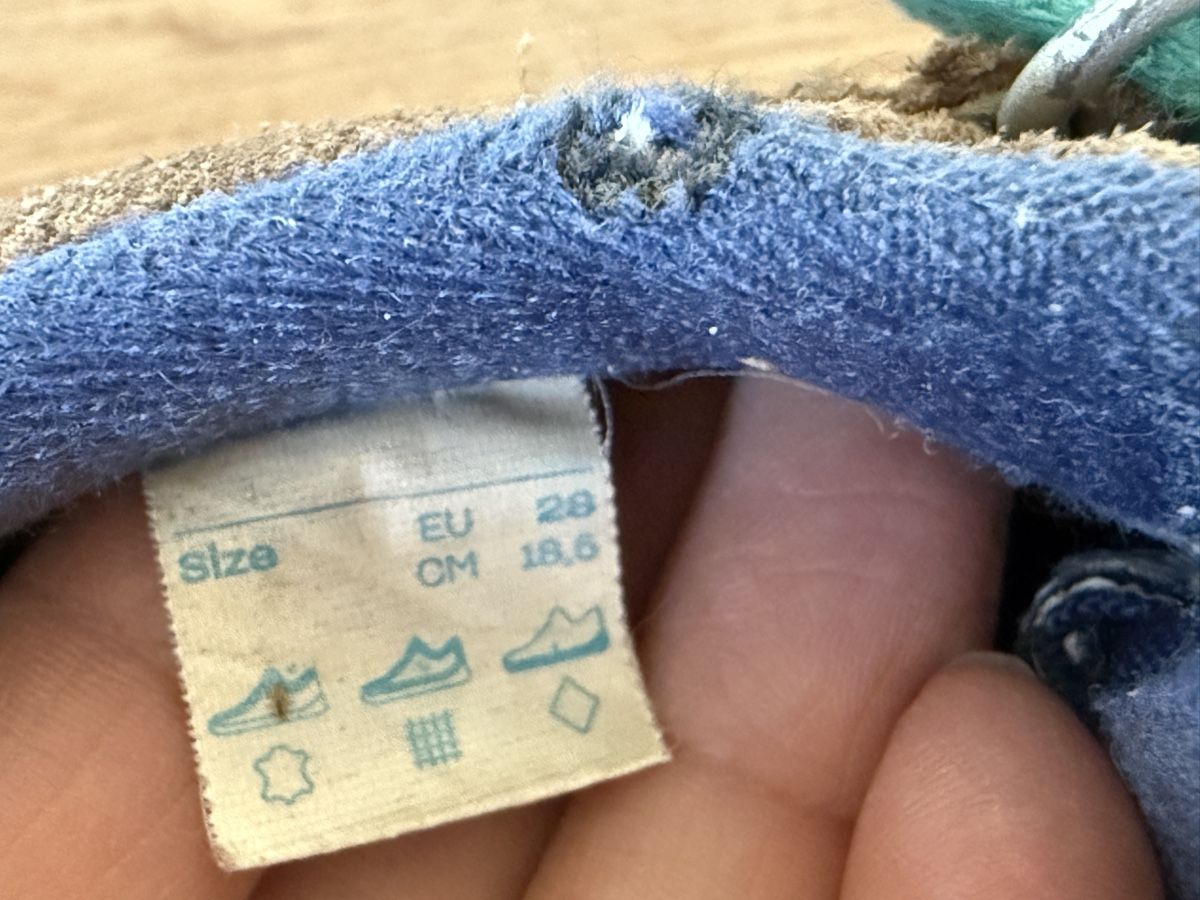 Affenzahn Scarpe per ragazzi: AffenZahn Lauflernschuhe Gr. 28 – Usato da Ennetbaden venduto da mapa05 8