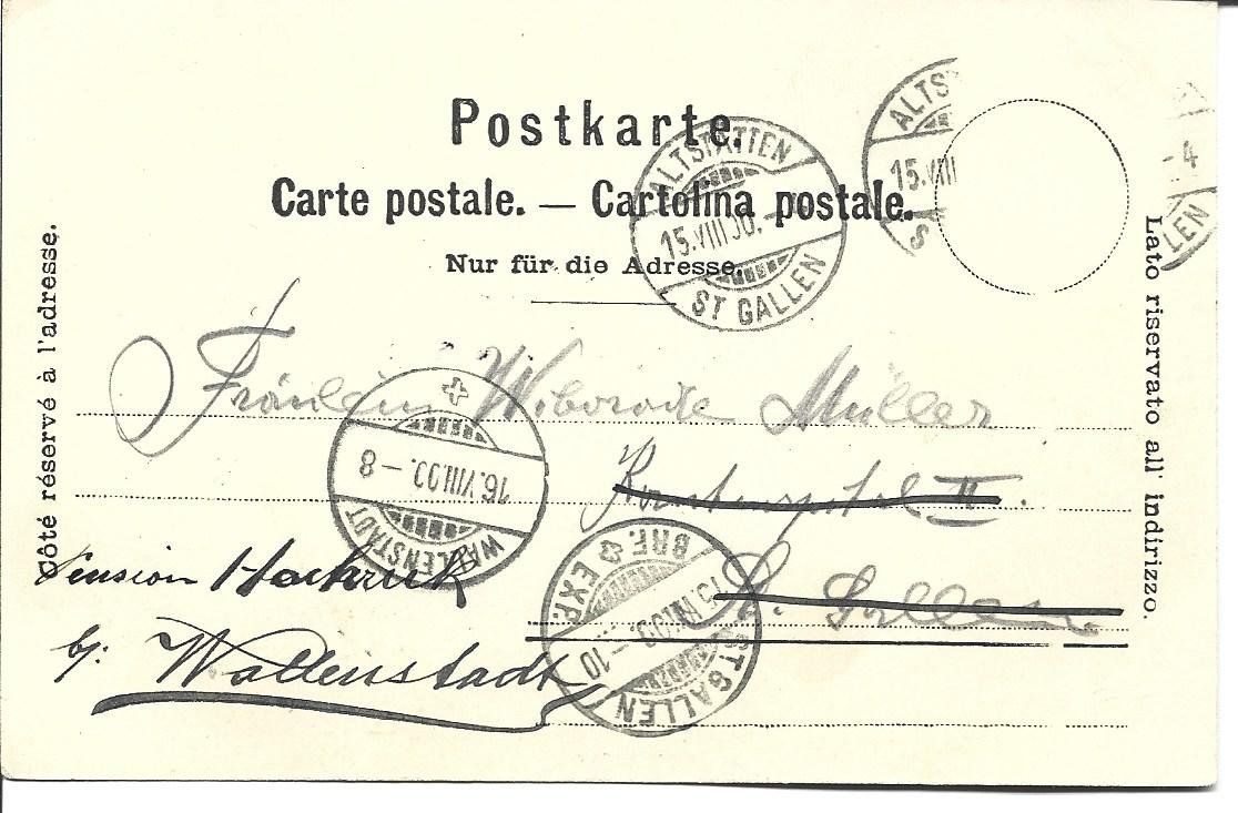 Cartoline postali: AK Altstätten – Usato da Appenzell venduto da mai25 1