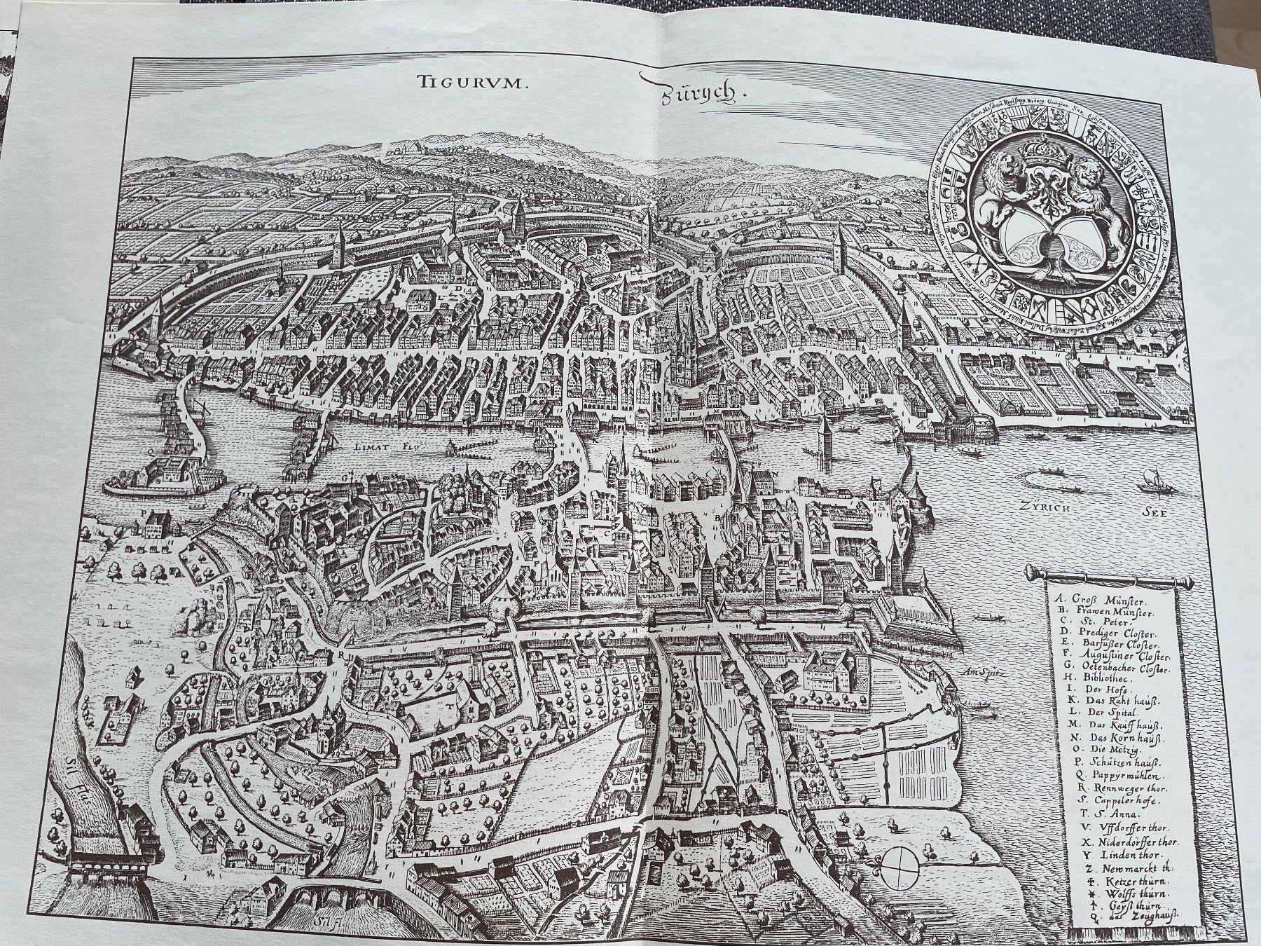 Gravures: alte Städtestiche – D'occasion à Adligenswil par reni123456 8