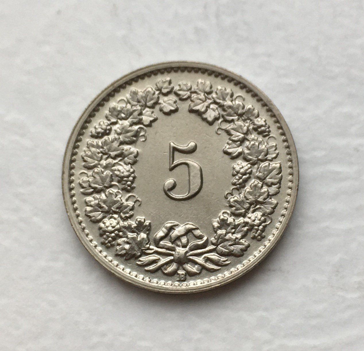Tutti le monete: 1950 5 Rappen unz / stgl – Nuovo (secondo la descrizione) da Kirchberg SG venduto da Helveticus00 1