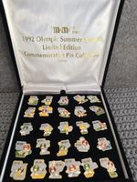 M&Ms Pins Set 1992 Olympische Spiele limitiert Box