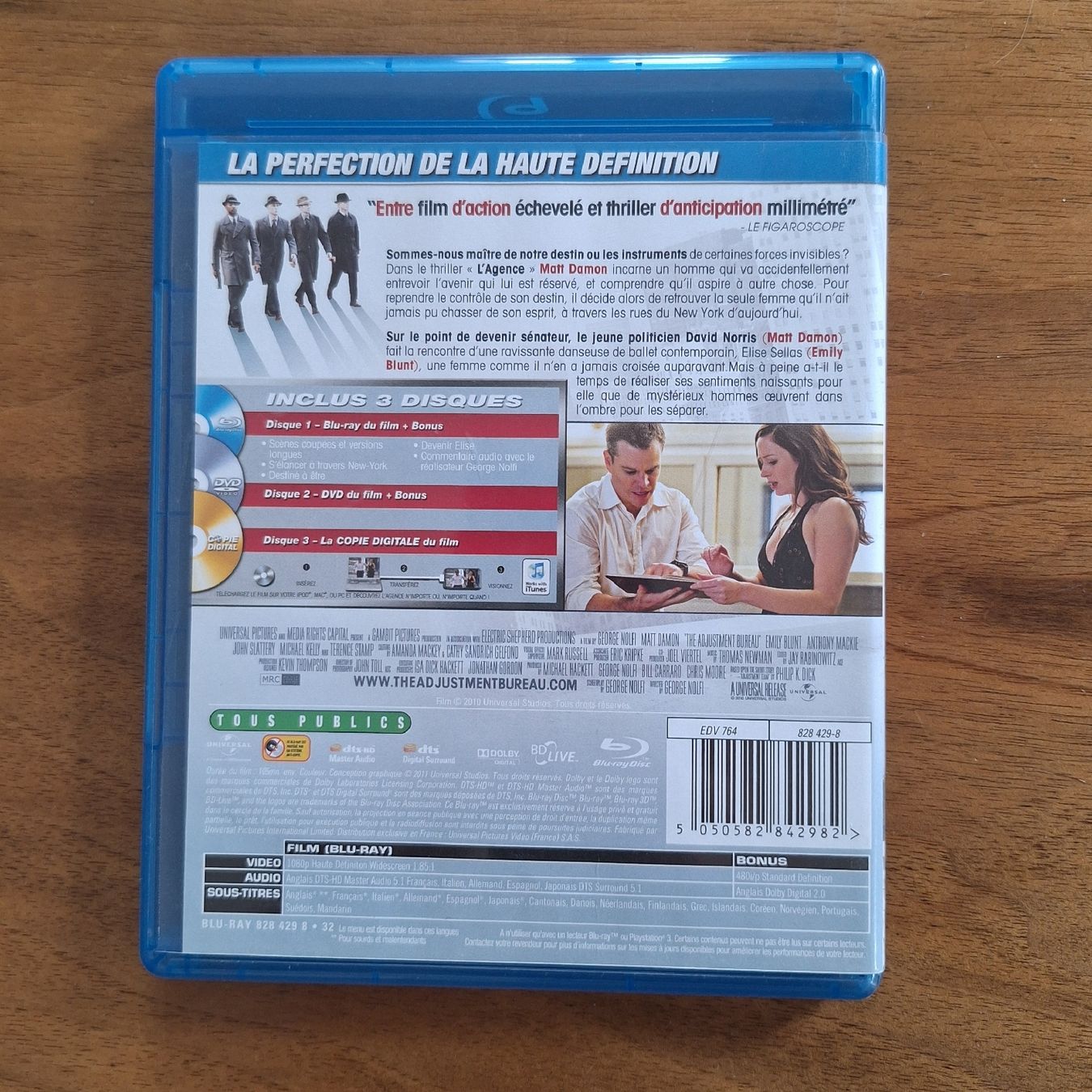 Tutti i DVDs: L'agence - Bluray – Usato da Porrentruy venduto da Ikoss 1