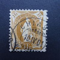 1898 Nr. 72Ab Vollstempel von CHIASSO