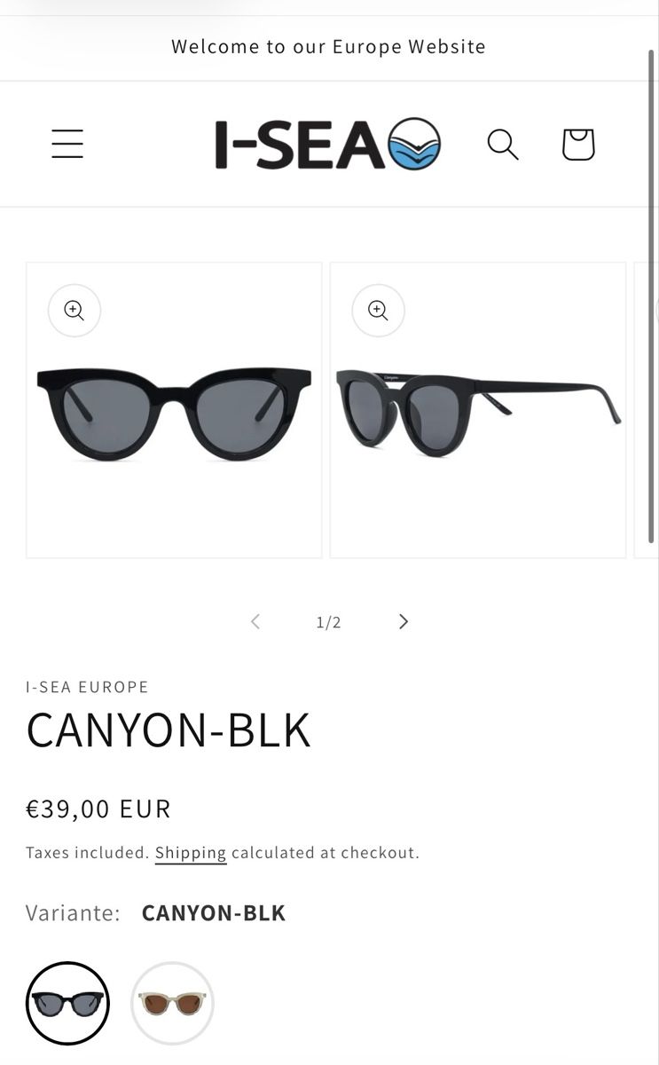 Occhiali & Lenti: I-SEA Sonnenbrille schwarz – Nuovo (secondo la descrizione) da Bösingen venduto da noe_5dcf 3