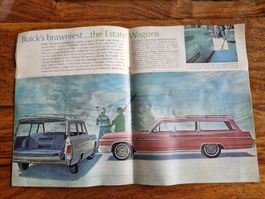 Buick Prospekt 1963 - Seltenes Sammlerstück für Oldtimerfans