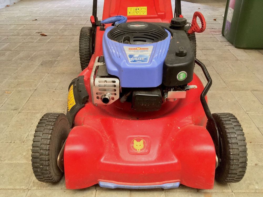 Rasenmäher Benzin WOLF Blue Power 53 AHW Kaufen auf Ricardo