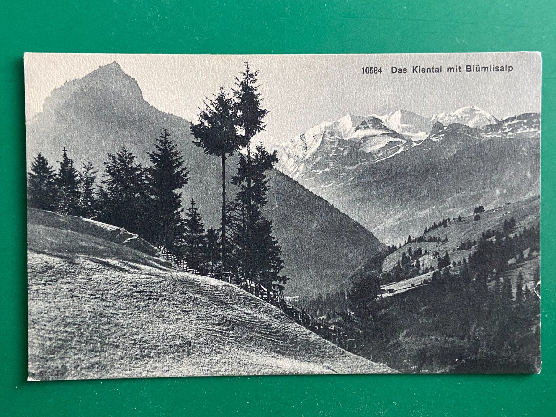 Cartoline postali: Das Kiental mit Blüemlisalp – Usato da Steg VS venduto da danwer74