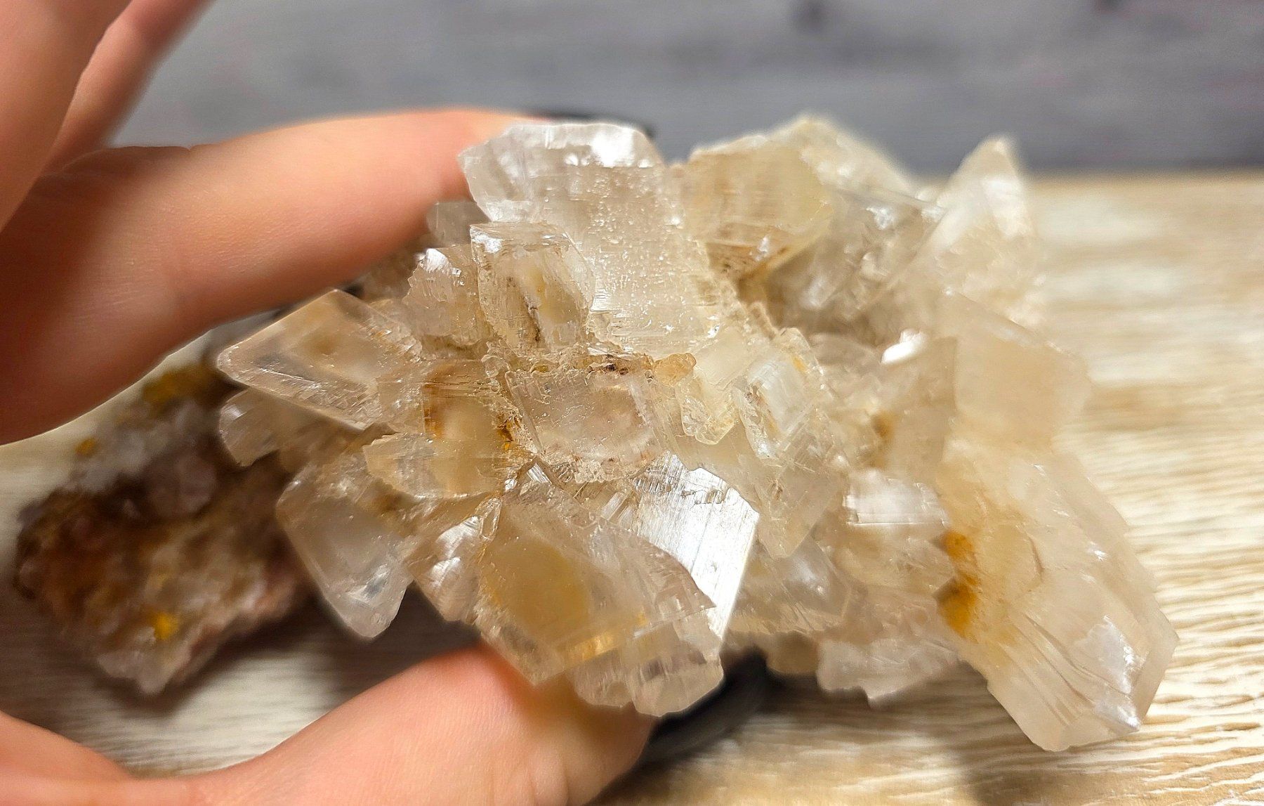 Minerali & Pietre curative: 2 Selenit Rohstücke 316g – Nuovo e nell'imballaggio originale da Matzingen venduto da Shay_Crystalz 2