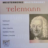 Telemann: Meisterwerke, 10 CDs, guter Zustand