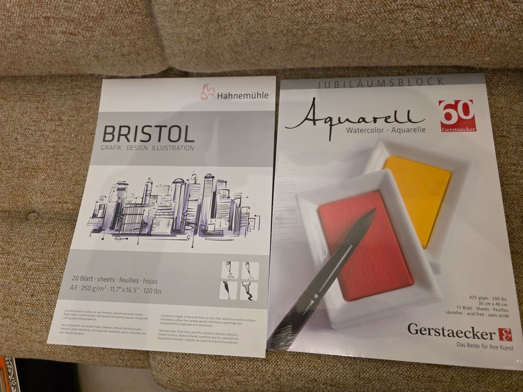 Carta: Grosses Angebot an Aquarellpapier – Nuovo (secondo la descrizione) da Brislach venduto da aetti611 2
