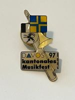 1 Pin Davos kantonales Musikfest 1997