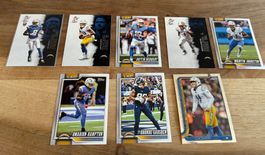 Los Angeles Chargers – 8 Topps NFL Karten | Herbert, Hampton