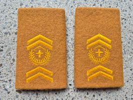 Gradabzeichen Patten Set Stabsadjutant Militärpolizei