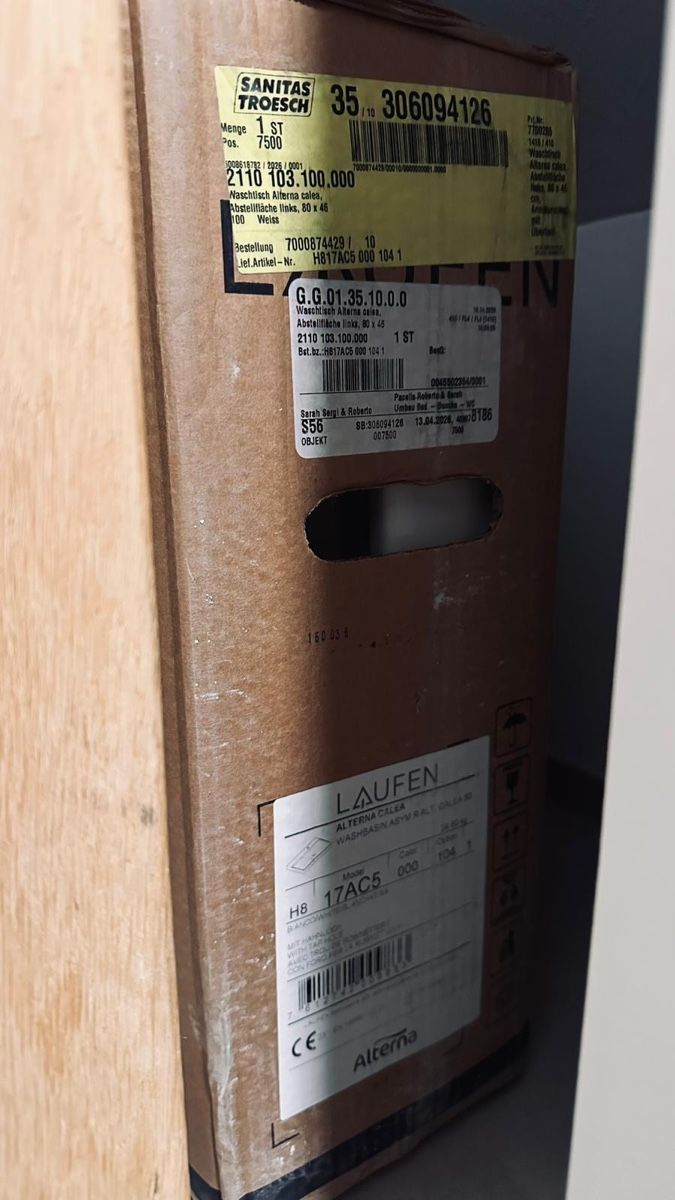 Lavabi & lavandini: Waschtisch Alterna Calea – Nuovo e nell'imballaggio originale da Triesen venduto da R89. 2