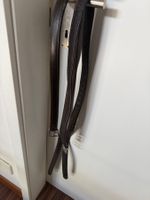 Steigbügelriemen 130cm, dunkelbraun Leder