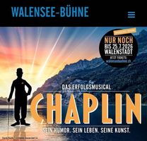 2x Chaplin das Musical Derniere Walensee-Bühne 25.07 1. Kat