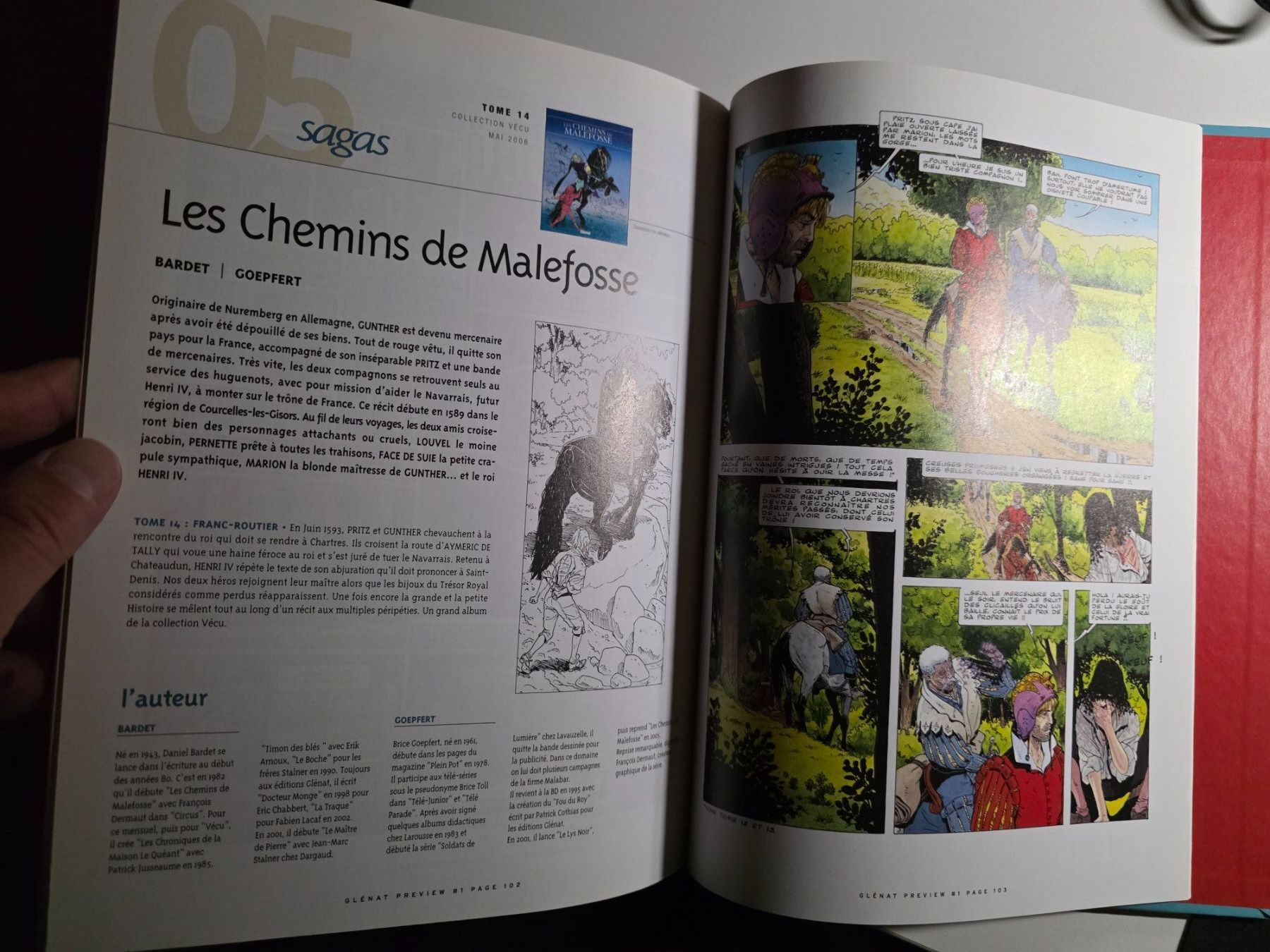 Fumetti: Comic Preview Glénat 1 - 2006 – Usato da Walterswil BE venduto da Lonitti 3