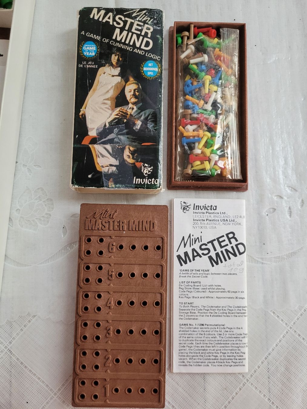 Spiele: 70er Jahre Mastermind und Mastermind mini Kult – Gebraucht aus Buttikon SZ von Corendo 2