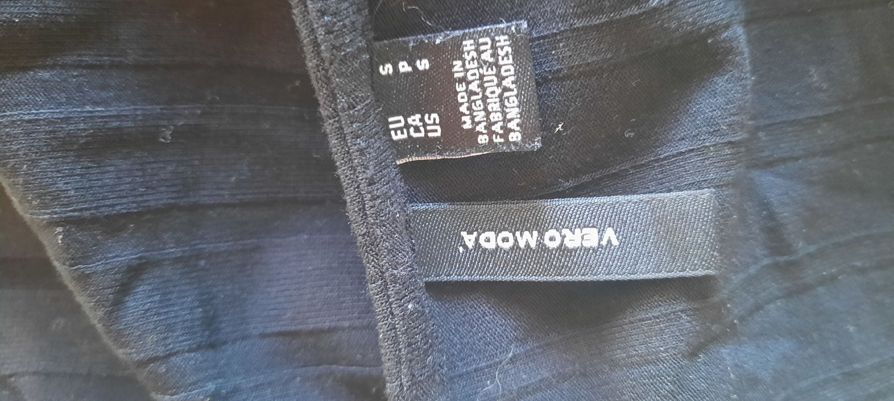 Vero Moda T-shirt: 🌿 Vero Moda Schwarz Gr S Langarm Shirt Herbst basic office – Usato da Vinelz venduto da Messer2007 5