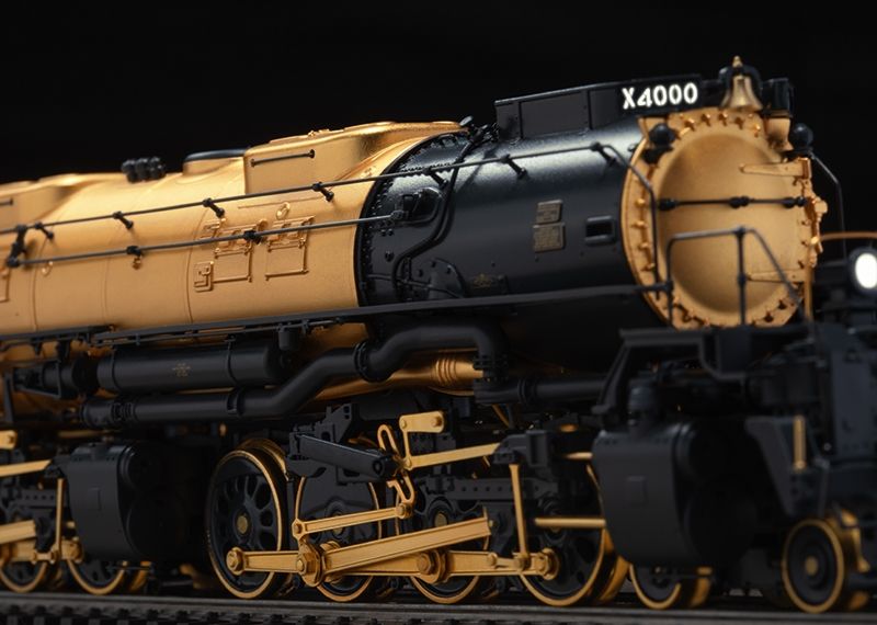 Märklin Modellini di ferrovie: Big boy 24 Karat beschichtet – Nuovo e nell'imballaggio originale da Solothurn venduto da Rugeli13 7