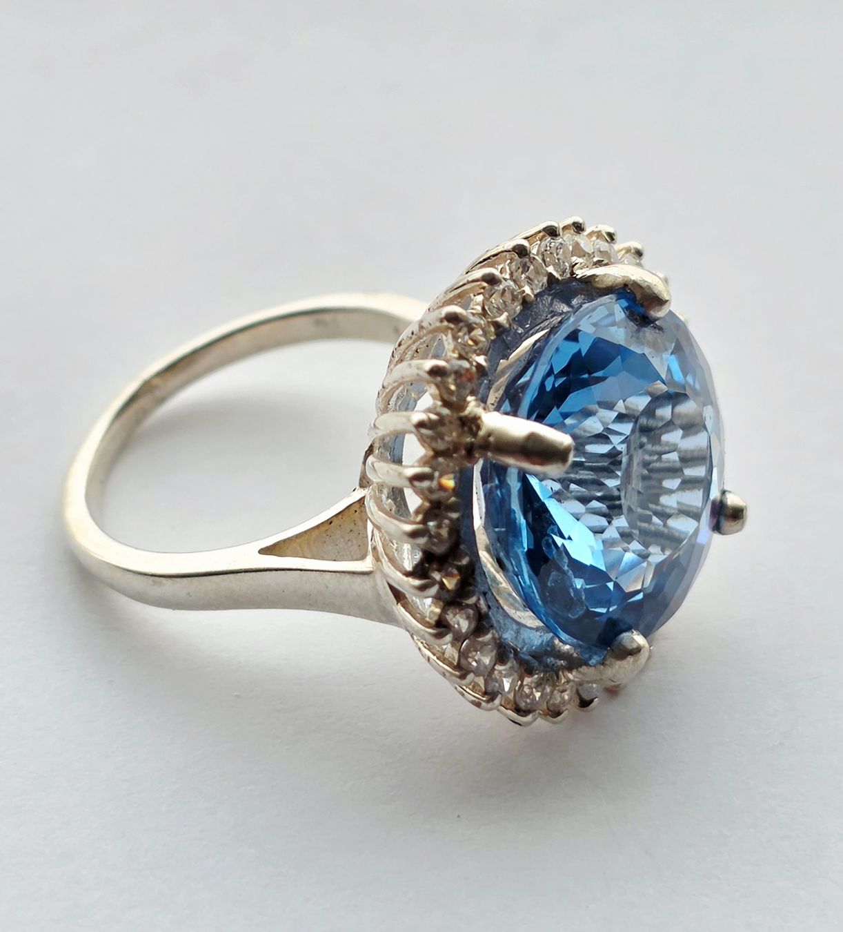 Anelli: Blau Topas Fingerring – Nuovo (secondo la descrizione) da Zürich venduto da Benedikt21 4