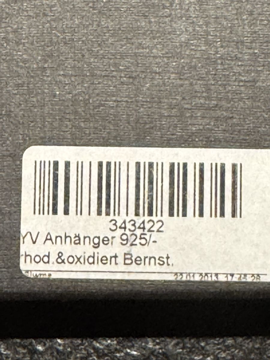 Ciondoli: Wunderschöner Bernstein Anhänger aus 925 Silber – Nuovo (secondo la descrizione) da Bellikon venduto da tomsawyer_75 3